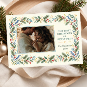 Nuestra primera Navidad como recién casados Foto
