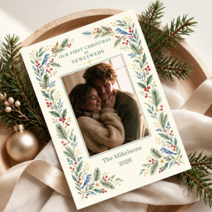 Nuestra primera Navidad como recién casados Foto
