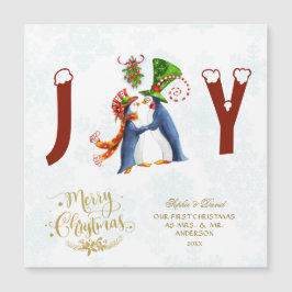 Nuestra Primera Navidad Como Sr. y Sra. Cute Pengu