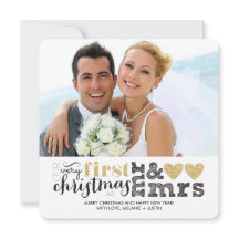 Nuestra primera Navidad como Sr. y Sra. Gold Holid