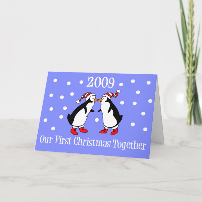 Nuestra primera Navidad juntos 2009 (Pingüinos) (Anverso)