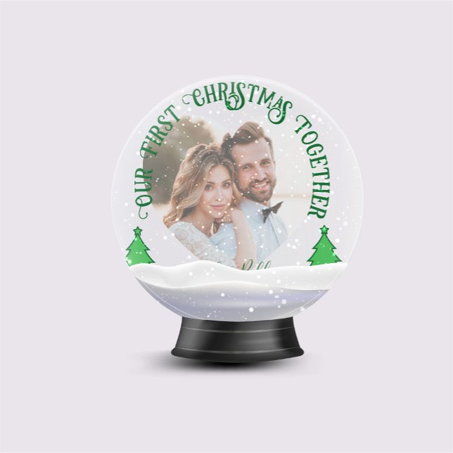 Nuestra primera Navidad juntos -4 Foto personaliza (Subido por el creador)