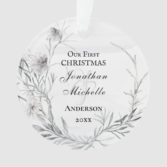 Nuestra primera Navidad, ornamento Inspirador (Anverso)