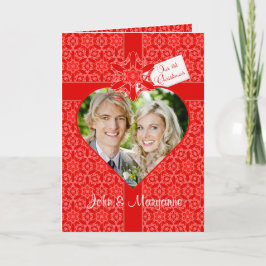 Nuestra primera Navidad para esposa con foto Perso