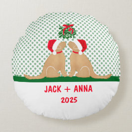 Nuestra primera Navidad Perros Santa Almohada redo