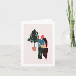Nuestra primera tarjeta de Navidades recién casado