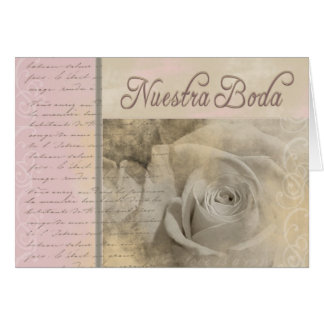 Nuestra romántico Boda