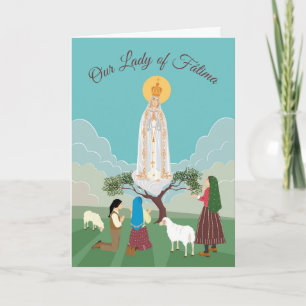 Nuestra Señora de Fátima y los pastores cumpleaños