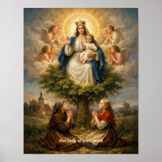 Nuestra Señora de Gietrzwald Arte Impreso