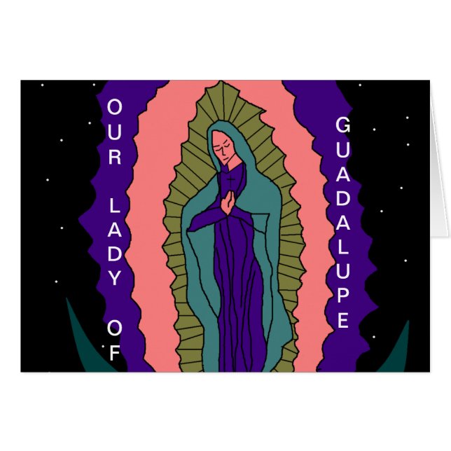 NUESTRA SEÑORA DE GUADALUPE (Anverso (Horizontal))