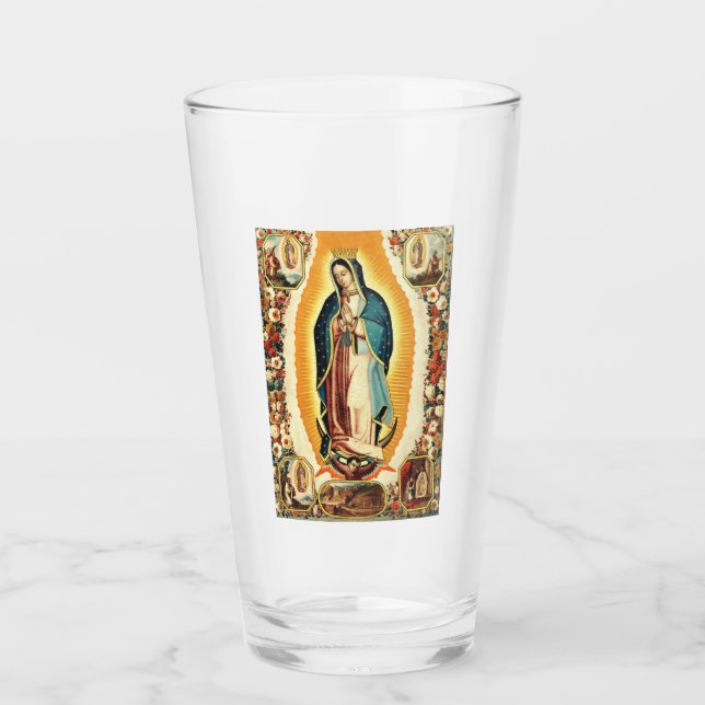 Nuestra Señora De Guadalupe Arte Radiante (Anverso)
