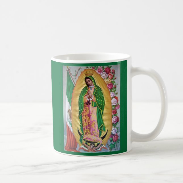 Nuestra señora de Guadalupe con la taza de Coffe (Derecha)