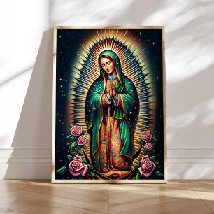 Nuestra Señora de Guadalupe Decoración de arte en 