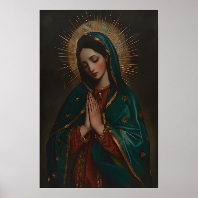 Nuestra Señora de Guadalupe Impresión de Arte, Vir (Frente)