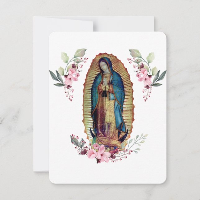 Nuestra Señora de Guadalupe, Nuestra Señora de Gua (Anverso)