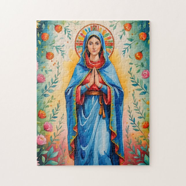 Nuestra Señora de Guadalupe Rompecabezas (Vertical)