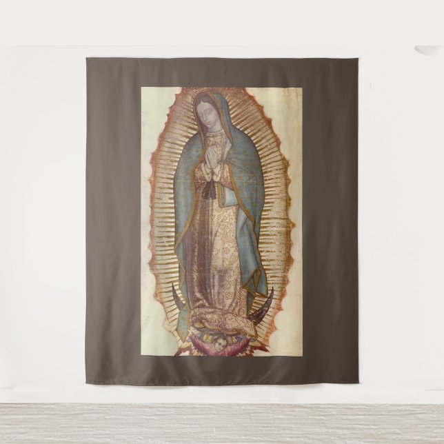 Nuestra Señora De Guadalupe Tapiz (Anverso)