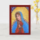 Nuestra señora de Guadalupe - tarjeta de (Yellow Flower)