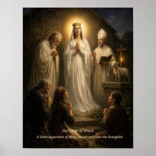 Nuestra Señora de Knock Estampa de Arte de Aparici