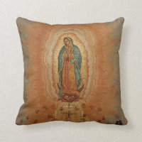 Nuestra señora de la almohada de tiro de Guadalupe