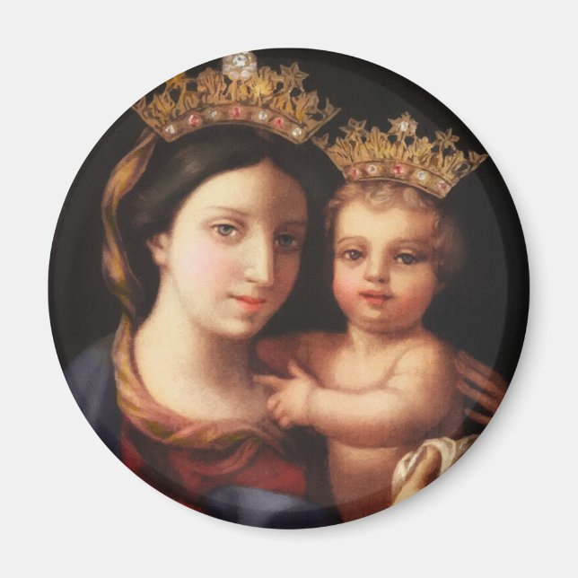 Nuestra Señora de la Confianza Hermoso imán (Frente)