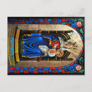 Nuestra señora de la postal de Walsingham