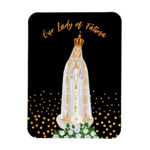 Nuestra Señora de la procesión Fátima del imán de 