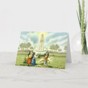 Nuestra señora de la tarjeta de Fátima