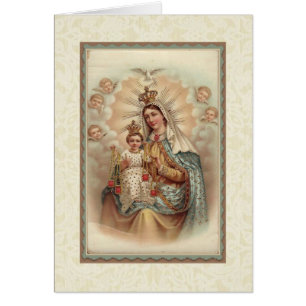 Nuestra señora de la tarjeta escapular de Jesús