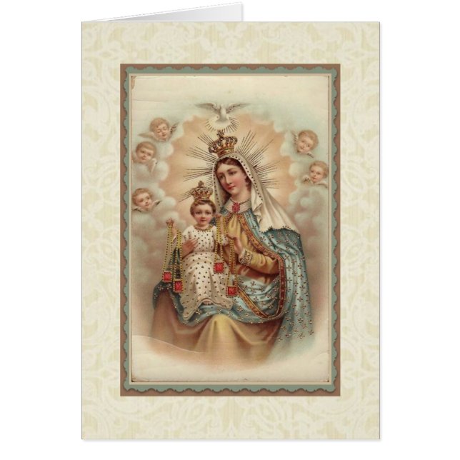 Nuestra señora de la tarjeta escapular de Jesús (Frente)