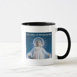 Nuestra señora de la taza de café de Medjugorje