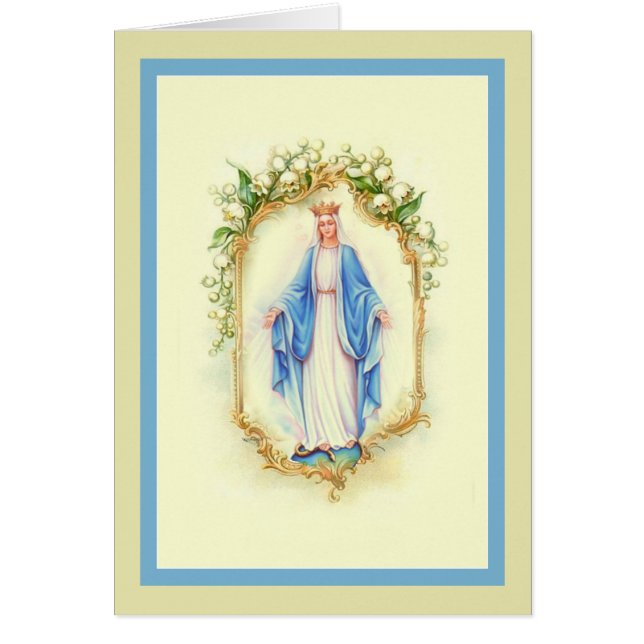 Nuestra señora de las flores del Virgen María de (Frente)