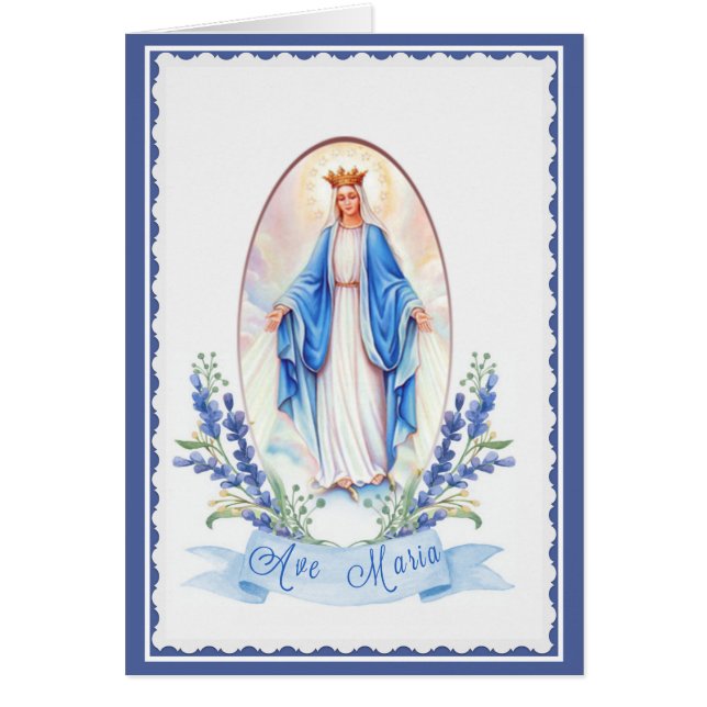 Nuestra señora de las flores del Virgen María de (Frente)