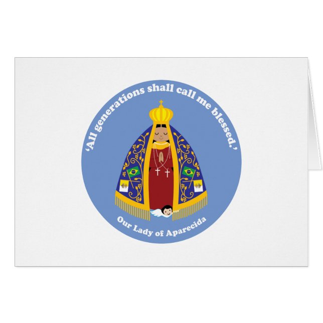 Nuestra Señora del Aparecida (Anverso (Horizontal))