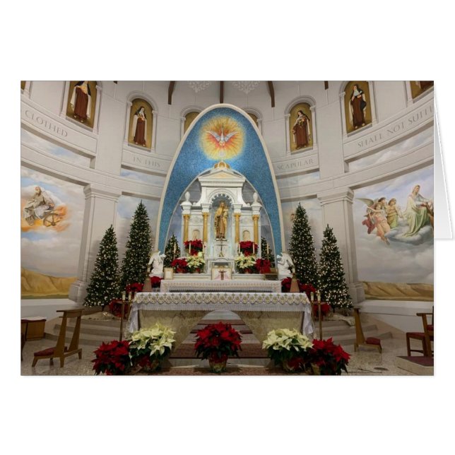 Nuestra Señora del Monte Carmel Católico Kenosha W (Anverso (Horizontal))