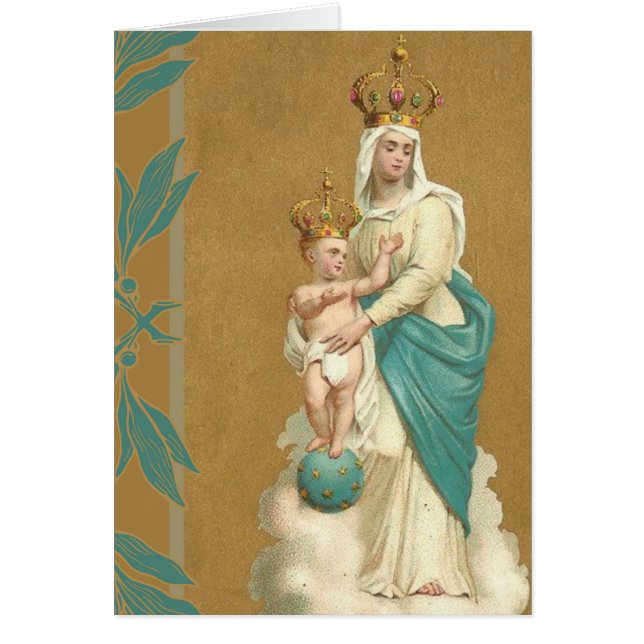 Nuestra señora del niño Jesús de la victoria (Frente)