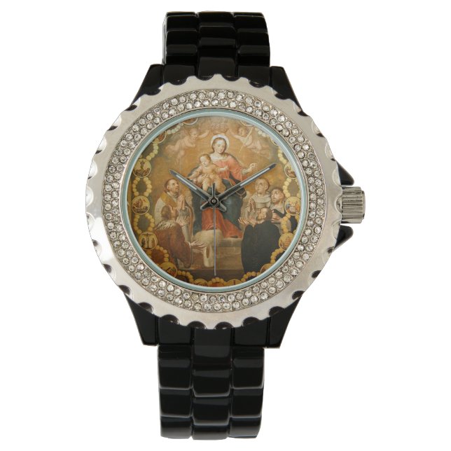 Nuestra Señora del reloj de mujeres de Rosario (Anverso)