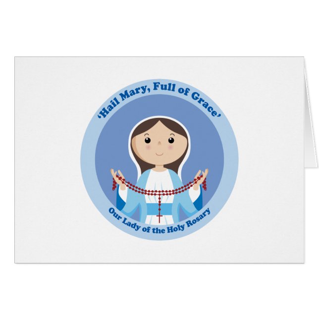 Nuestra señora del rosario (Anverso (Horizontal))