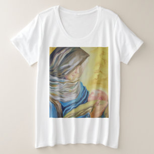 Nuestra Señora del Silencio agarrando al bebé Jesú