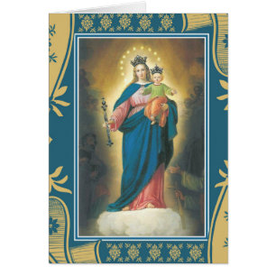 Nuestra señora Help del monumento de ofrecimiento