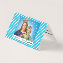 Nuestra Señora María, Tarjeta de Oración de Auxili