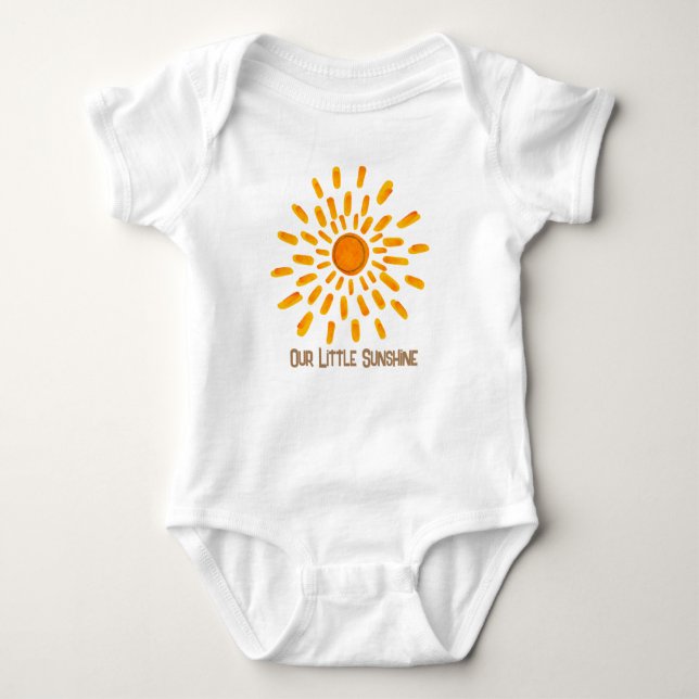 Nuestra suite Little Sunshine Baby Body (Anverso)