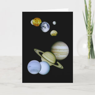 Nuestra tarjeta de felicitación de astronomía del