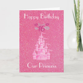 NUESTRA TARJETA DE FELICITACIÓN DE PRINCESA