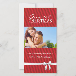 Nuestras primeras tarjetas de fotos de Navidad
