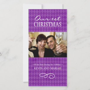 Nuestras primeras tarjetas de fotos navideñas