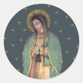 Nuestras Señoras de Guadalupe Hojas de Pegatinas R