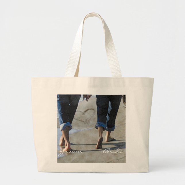 Nuestro amor - Bolsa de novia - personalizado (Frente)