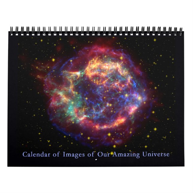 Nuestro calendario asombroso del universo de imáge (Tapa)