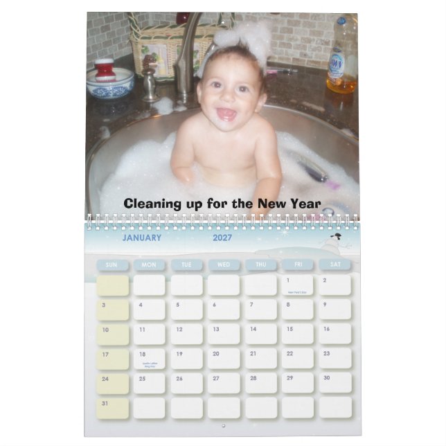 Nuestro calendario de la familia 2007 (Jan 2027)